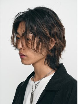 レタッチ バイ フィフス 天神大名(RETOUCH by fifth) スパイラルパーマメンズパーマメンズヘアセンターパート束間