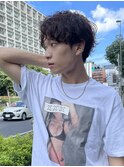 【 メンズマッシュ × スパイラルパーマ 】