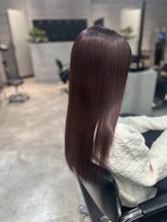 ソル 八王子(SOL)&nbsp;ピンクヴァイオレット×縮毛矯正