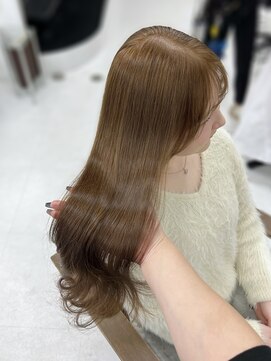 ハピネス 梅田茶屋町店(HAPPINESS) 韓国くびれロング レイヤーオルチャン小顔前髪 艶髪 髪質改善