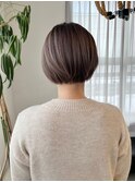 グラデーションショートボブ