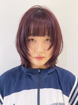 アイティーバイアルバム 北千住店(IT by ALBUM)&nbsp;ミディアムショートボブくびれヘア外ハネボブ_ba497301