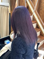 ヲタク(wotaku.)&nbsp;ラベンダーカラーパープルカラーダブルカラーダークグレージュ