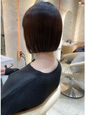 [澤口]イメチェン外ハネボブ美髪ワイドバングレイヤーショート