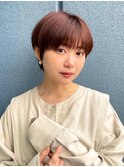マッシュショート×シースルーバング