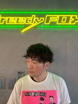 グリーディーフォックス 代々木(Greedy FOX)&nbsp;波巻き/ハイライト/マッシュパーマ/ウルフ[シェービング]