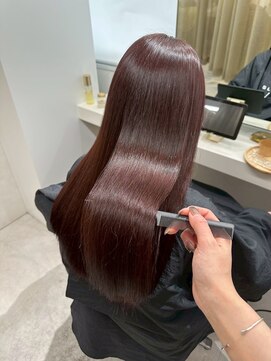 スラッシュ(SLASH) 髪質改善/ナチュラルブラウン/オーガニックカラー/艶髪