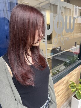 ワウ(WOW) ブリーチなし透明感カラー