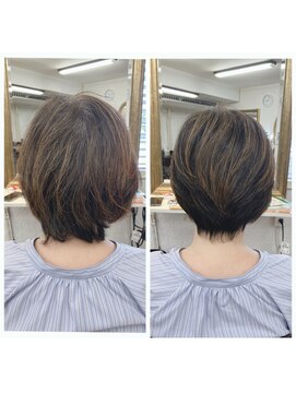 ビーンヘアスタジオ 蒲田(Bean hair studio) マニキュアで髪にハリコシツヤ♪