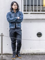 くらげ美容院 武蔵小杉&nbsp;ゆるまきパーマ×ニュアンスデザイン★大人メンズパーマ