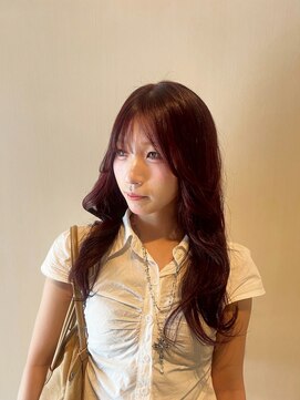 アルコ(Arco) 深みカラー×顔まわりレイヤーが可愛い◎愛されロング/カット