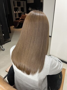 ミヨン 熊本店(miyon) 【miyon】韓国顔周りカット×似合わせカラー×髪質改善