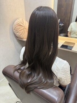 セライロ 千葉(celilo) 透明感カラー/ナチュラルベージュ/顔周り/宮田里穂