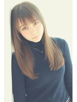 ワースホワイル(WORTH WHILE)&nbsp;ラフストレート☆ブルージュカラー☆☆