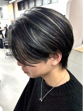 キラ 渋谷(KILLA) メンズハイライト/ブリーチダブルカラー/白髪ぼかしハイライト