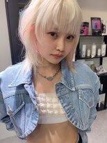 PELE原宿/ブリーチなしダブルカラー/ハイトーン/ケアブリーチ【3月上旬OPEN(予定)】 着物ヘア/大人ガーリー/ダークアッシュ/似合わせカット/原宿