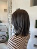 【根元だけ染めたい方】カット＋ダメージ低減力 リタッチカラー＋スパ(40分)