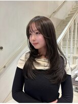 シュガソル 元町三宮(syugasol)&nbsp;着物ヘア/大人ガーリー/ダークアッシュ/似合わせカット/三宮元町