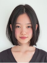 ロディーナコク 大口 新子安(rodina.coc)&nbsp;ダークパープル/ナチュラルショート/ミルクブラウン/夏/大口子安