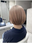 ハイトーンショートボブ