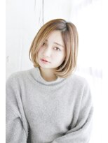 シュシュット(chouchoute)&nbsp;オン眉デザインカラー切りっぱなしボブ美髪マッシュウルフ/149