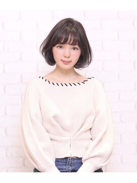 ヘア アンド ビューティー ジーン 鶴ヶ島店(geen) 『geen』キュートボブstyle