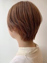 ジーナ 札幌(Zina)&nbsp;オレンジベージュ/ショート/ブリーチ
