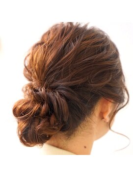 トランクヘアデザイン(TRUNK Hair Design) 【TRUNK Hair Design 西本】結婚式ヘアアレンジ