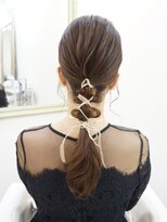 ヘアアンドメイクジップ恵比寿 (Hair＆Make ZIP)&nbsp;編みおろし　ヘアセット