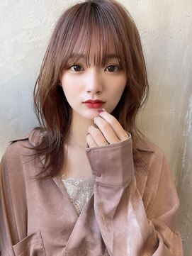 アフロート ルヴア(AFLOAT RUVUA) 20代30代大人かわいいセミロングヘア★ブランジュ