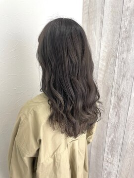 シエル 立川店(CIEL) 【 CIEL×久光】シルバーベージュ×ウェーブロング