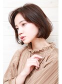 ［OCEAN Hair&Life 水田成美］大人可愛いボブカット/テラコッタ