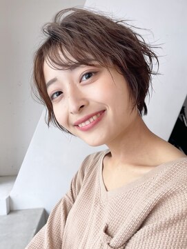 アイティーバイアルバム 藤沢店(IT by ALBUM) クルクルウェーブ_くびれヘアビタミンカラーメルティカラー_8919