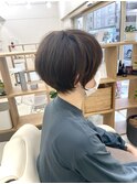 癖毛×ショート