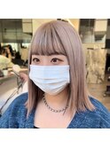 前髪インナーカラー