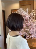 ショートボブ