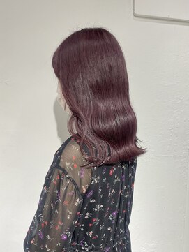 へアメイクワンプラス 四日市(HAIR MAKE ONEplus) 大人可愛い/ピンクラベンダー/透明感カラー10代20代30代