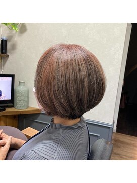 カミケン 清明店(kamiken.) 首元すっきり小顔さらツヤボブ潤い保湿【カミケン清明店】