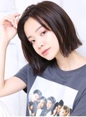 大人可愛い小顔美髪ツヤ髪大人ショートボブレイヤーカットA7