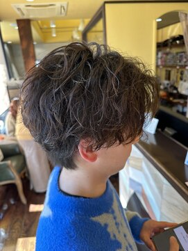 サバ ヘアー スペース(SABA hair space) ふわくしゃパーマ