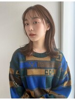 ◯くびれヘア小顔カット外ハネレイヤーボブ大人かわいい