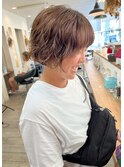 【soso 伊勢田】ミニボブ×パーマ【横浜/ブリーチ】
