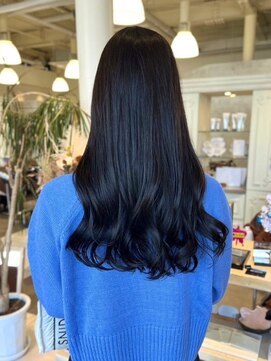 オブジェ シエル(obje't ciel) 【obje't ciel】ブルーブラック×ナチュラルカラー【暮石 唯】