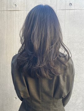 ザ シー 海老名(The C) レイヤーロングセミディ透明感カラー色っぽヘアTheC海老名