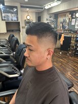 コダマ 大泉学園店(KODAMA)&nbsp;バシッと！スキンフェード、フロントアップ