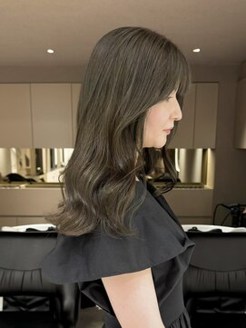 メゾンマイル 恵比寿(maison mile) グレージュカラー/髪質改善/暗髪/レイヤーカット[恵比寿駅]