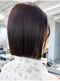 20代小顔ボブ新宿切りっぱなし【ANZU】▲