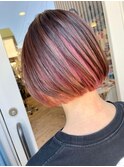 インナーカラーで動きを表現♪♪