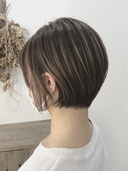 エッジ 下北沢(edge.)の写真/下北沢でショートヘアするなら《edge.》へ!"小顔見せ×似合わせ"カットであなただけの似合わせスタイルに◎