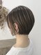 エッジ 下北沢(edge.)の写真/下北沢でショートヘアするなら《edge.》へ!"小顔見せ×似合わせ"カットであなただけの似合わせスタイルに◎